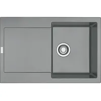 Franke Maris MRG 611 Steingrau + Druckknopfventil