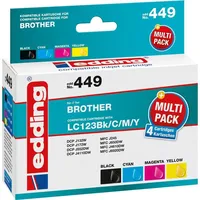 Edding kompatibel zu Brother LC-123 CMYK