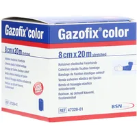 BSN Medical Gazofix color Fixierbinde kohäsiv 8 cmx20 m