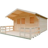 Konifera Lillevilla 265GRT 3,6 x 3,6 m natur mit
