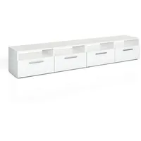 Vicco TV Lowboard 950 mm weiß 2er Set