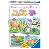Ravensburger 069514 - my first puzzles, Niedliche Haustiere,