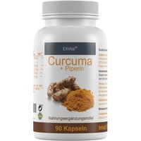 Exvital Curcuma + Bioperin Kapseln 90 St.