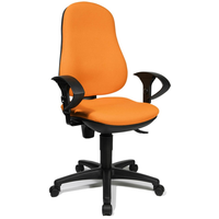 TOPSTAR Point 70 mit Armlehnen orange / schwarz