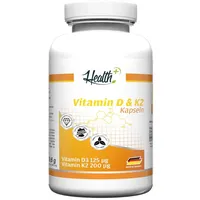 HEALTH+ Vitamin D & K2 Kapseln 90 St.
