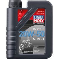 LIQUI MOLY Motorbike HD Synth 20W-50 Street 1l