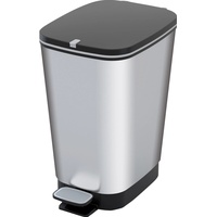 Curver Chic bin Style Abfallbehälter mit Pedal und Inneneimer,