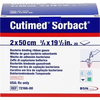 B2B Medical GmbH Cutimed Sorbact Tamponaden 2x50 cm