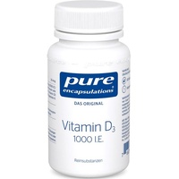 PURE ENCAPSULATIONS Vitamin D3 1000 I.E. Kapseln 60 St.