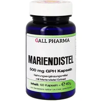 GALL PHARMA Mariendistel 500 mg GPH Kapseln 60 St.