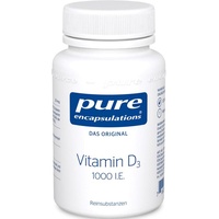 PURE ENCAPSULATIONS Vitamin D3 1000 I.E. Kapseln 120 St.
