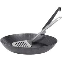 Gräwe Profi schmiedeeiserne Bratpfanne 28 cm mit extra hohem