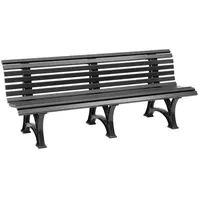 Blome Borkum 200 x 64 x 80 cm anthrazit