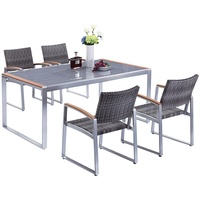 Garden Pleasure Ava Set 5-tlg. grau