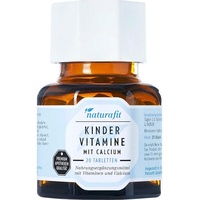 NATURAFIT Kindervitamine mit Calcium Lutschtabletten 20 St.
