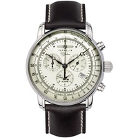 Zeppelin 100 Jahre Zeppelin Leder 42 mm 8680-3