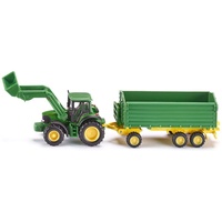 Siku 1843 - John Deere inkl. Frontlader und Anhänger