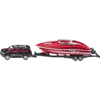 Siku 2543 - PKW mit Motorboot verschiedene Farben 1:55