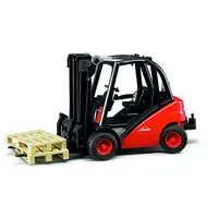 Bruder 02511 - Linde Gabelstapler H30D mit Anhängerkupplung 1:16