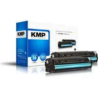 KMP Toner ersetzt HP 128A, CE320A Kompatibel 2er-Pack Schwarz
