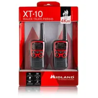 Midland XT10 C1176 PMR-Handfunkgerät 2er Set