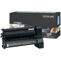 Lexmark C7700KH schwarz ca. 10000 Seiten