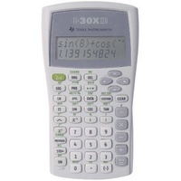 Texas Instruments TI-30X IIB Wissenschaftlicher Taschenrechner weiß