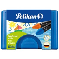 Pelikan Wachsmalstift 8 St. mehrfarbig